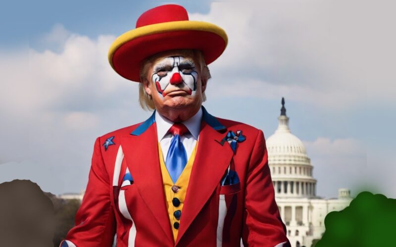 clown show donald trump