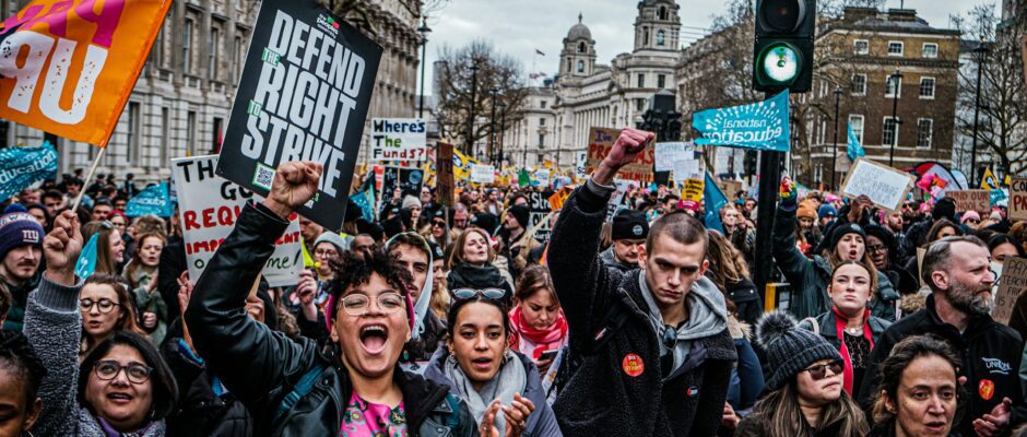 Workers Strike Defend Democracy