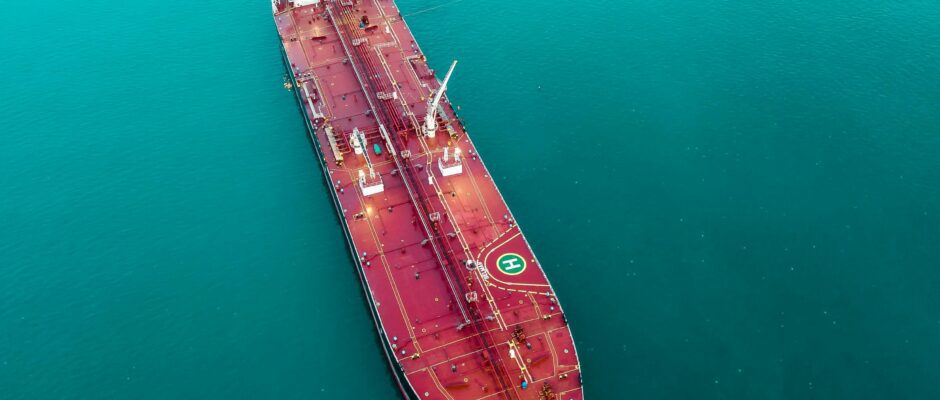Oil Tanker on the Water (Photo by Alexander Bobrov)