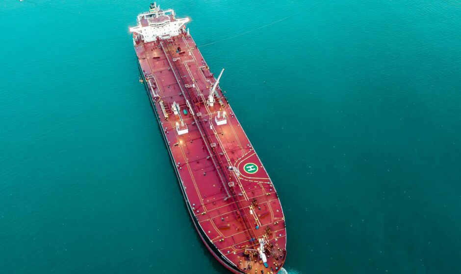 Oil Tanker on the Water (Photo by Alexander Bobrov)