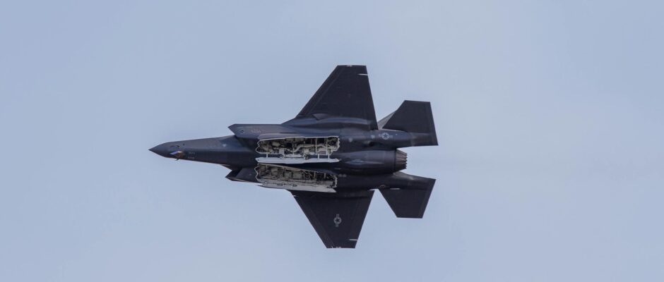 When he feels it in his bone spurs (fighter jet)